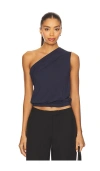 Geel Elys Top In Blue