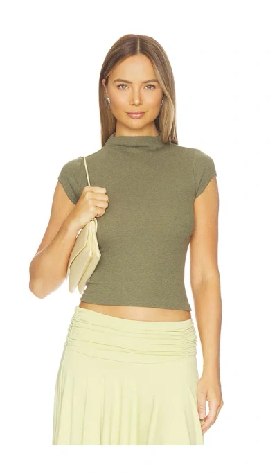 Geel Gem Tee In Green