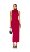 Geel Hugo Dress In Red