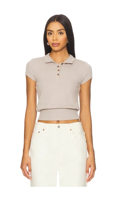 Geel Jasper Tee In Dove Grey