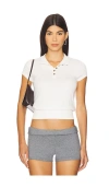 Geel Jasper Tee In White