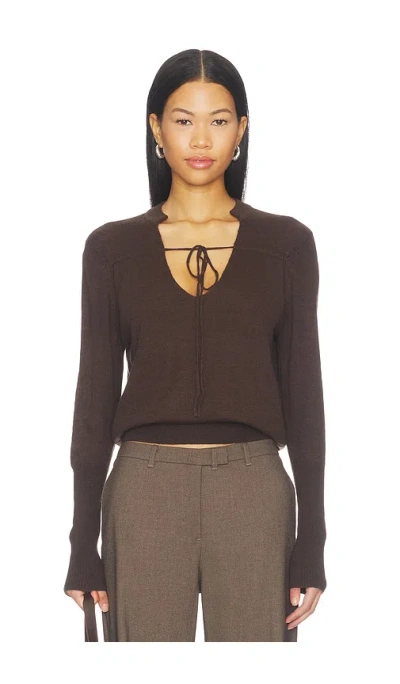 Geel Joslyn Sweater In Americano