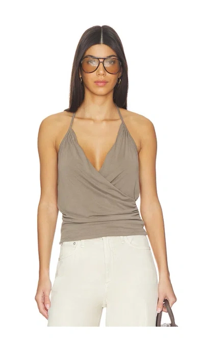 Geel Julian Halter In Gray