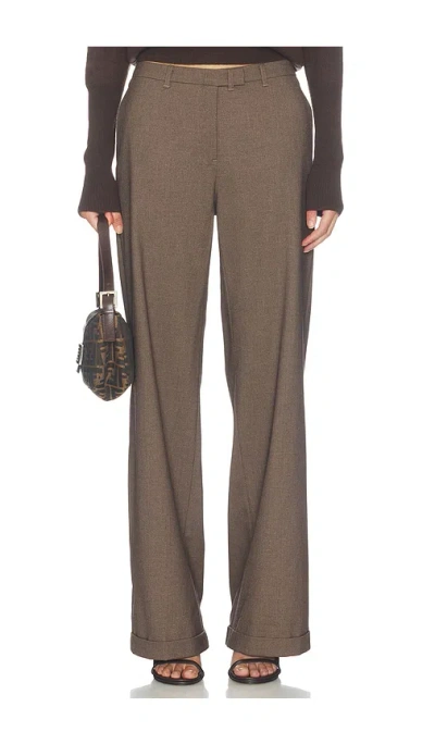 Geel Kennedy Trouser In Brown