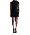 Geel Lorrie Mini Dress In Black In Black