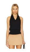 Geel Marcelo Halter In Black