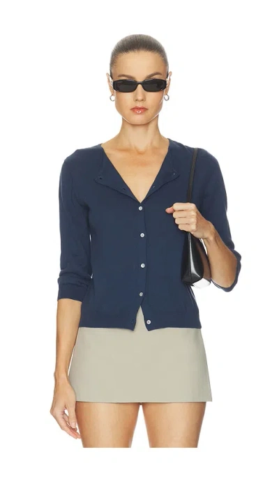 Geel Olivia Cardigan In Blue