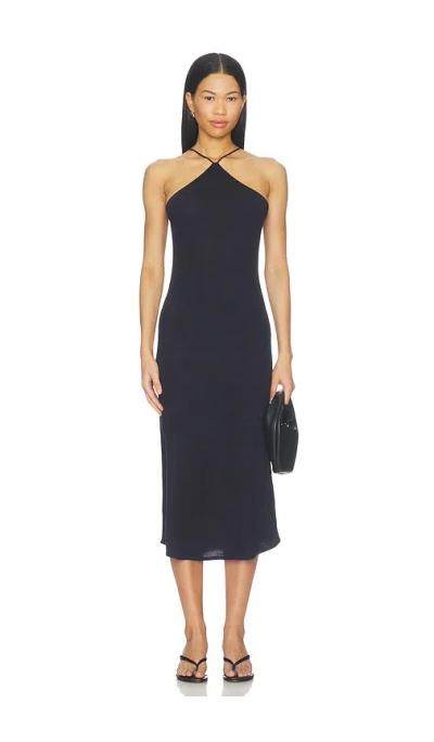 Geel Paulette Dress In Navy