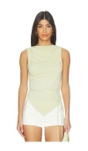 Geel Portia Top In Multi