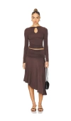 Geel Sylvie Top In Brown