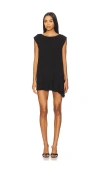 Geel Walker Dress In Black