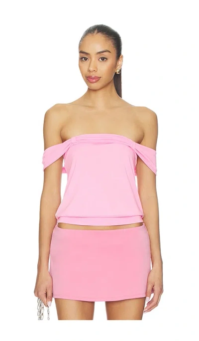 Geel Wilson Top In Pink