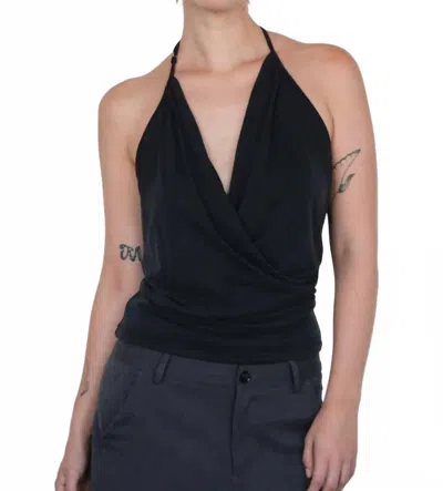 Geel Women's Julian Halter Top In Black
