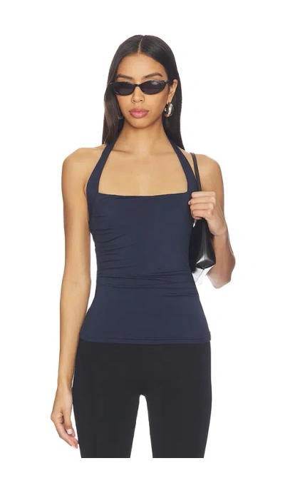 Geel X Revolve Isabelle Halter Top In Blue