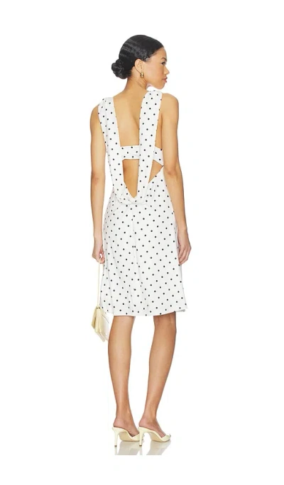 Geel X Revolve Sabrina Dress In White