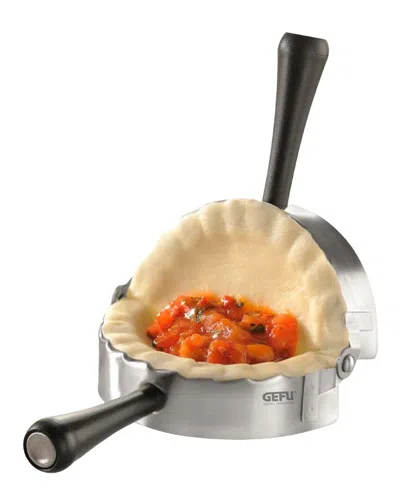 Gefu Ravioli Dumpling Press In Silver