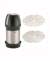 Gefu Stainless Steel 3 Blade Fine And Flake Tabletop Grater In No Color