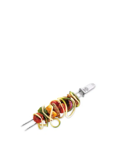 Gefu Twinco Barbecue Skewers 2 Pcs In Silver