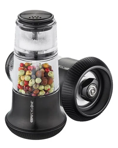 Gefu X-plosion S Pepper Mill With Salt Shaker In Black