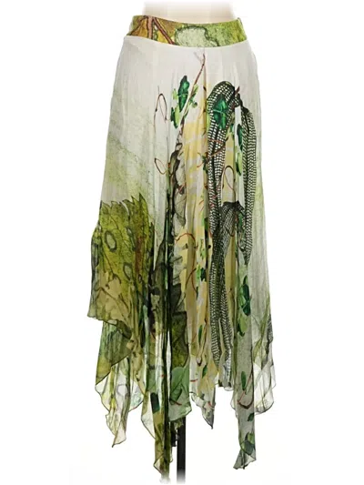 Pre-owned Geisha Designs Casual Skirt In Green