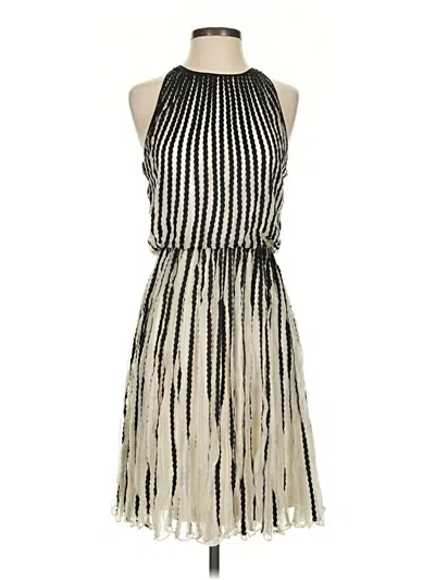 Pre-owned Geisha Designs Cocktail Dress In Gold