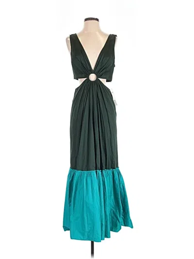 Pre-owned Geisha Designs Cocktail Dress In Teal