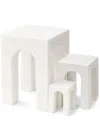 Gejst Arkis Bookend Trio In White
