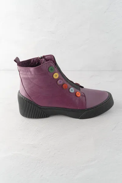 Gelato Women's Tina Ankle Boot In Purple In Pink