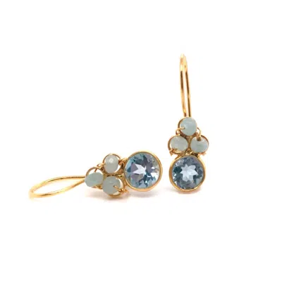 Gem Bazaar Jewellery Women's Blue / Gold Blowing Bubbles