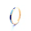 Gem Bazaar Jewellery Women's Blue / Gold Tutti In Navy & Light Blue Ring In Multi