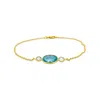 Gem Bazaar Jewellery Women's Blue Maid In Heaven Bracelet In Blue