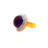 Gem Bazaar Jewellery Women's Blue / Pink / Purple Duomo Ring In Purple