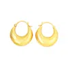 Gem Bazaar Jewellery Women's Cashew Earrings In Brushed Gold