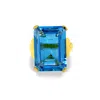 Gem Bazaar Jewellery Women's Gold / Blue Blue Sky Dreaming In Multi
