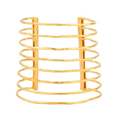 Gem Bazaar Jewellery Women's Gold Cuff