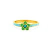 Gem Bazaar Jewellery Women's Green / Blue / Gold Fleury Turquoise Ring