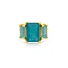 Gem Bazaar Jewellery Women's Green / Gold Moonbeam In Multi