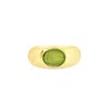 Gem Bazaar Jewellery Women's Green / Gold Tish Peridot In Multi