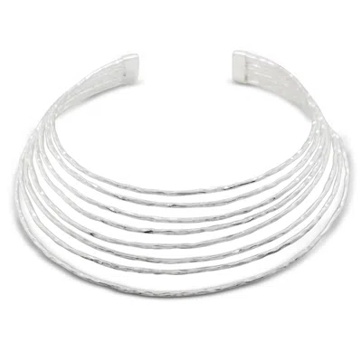 Gem Bazaar Jewellery Women's Silver Collar
