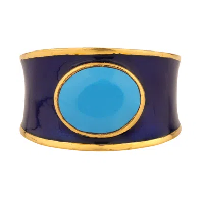 Gem Bazaar Jewellery Women's Turquoise Blue