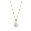 Gem Island Women's Gold / Brown Lidy Necklace