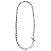 Gem Kingdom Men's Sterling Silver Link Chain Rebel Rebel I In Silver