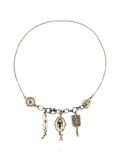 Gem Kingdom 吊饰链式项链 In Silver