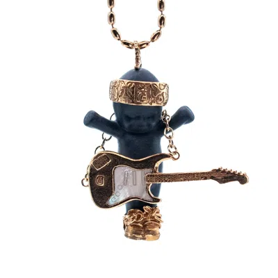 Gem Kingdom Women's Gold / Black Happy Baby Rock-a-bye Gold Black In Multi