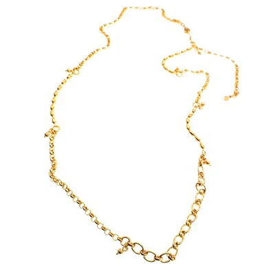 Gem Kingdom Women's Gold Versatile Multi-link Chain