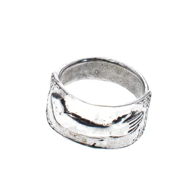 Gem Kingdom Women's Silver Ex Voto Arm Ring