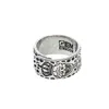 Gem Kingdom Women's Silver Ring Skeleton King In Silver