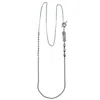 Gem Kingdom Women's Sterling Silver Necklace Theresa In Silver