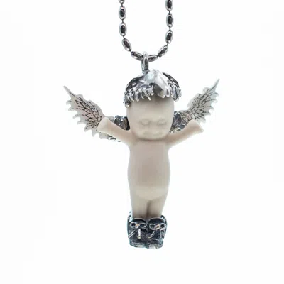 Gem Kingdom Women's White / Silver Happy Baby Phoenix White In Multi