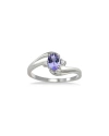 Gem Spark 14k 0.49 Ct. Tw. Diamond & Tanzanite Ring